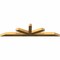 Ekena Millwork Saratoga Rough Sawn Timber Gable Bracket, Western Red Cedar, 84"W x 21"H x 4"D x 4"F, 6/12 Pitch GBW084X21X0404SAR00RWR - alternate 2